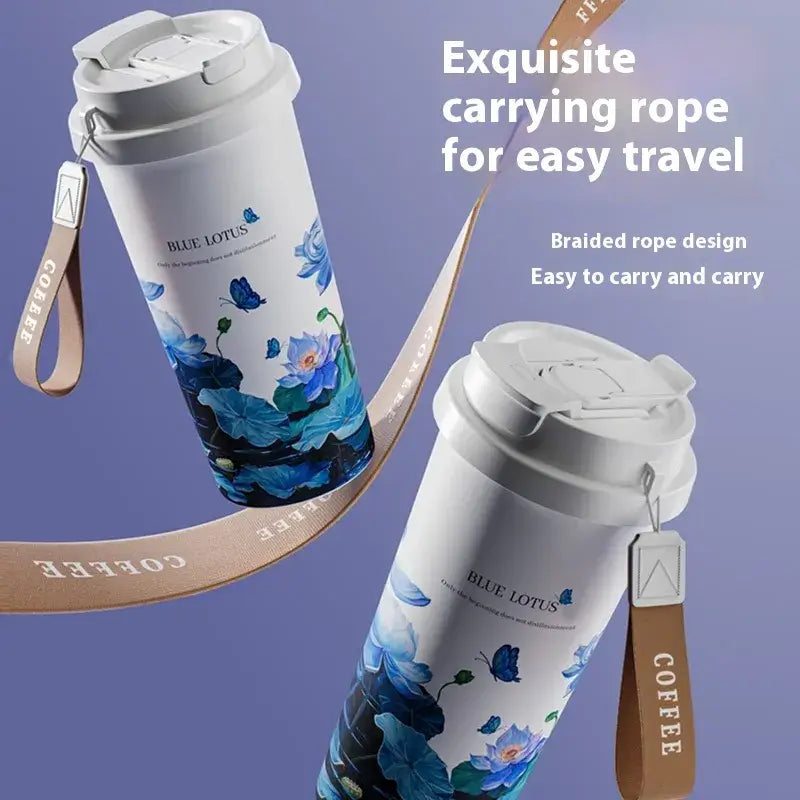 Stainless Steel Portable Coffee Cup - Quick Bru