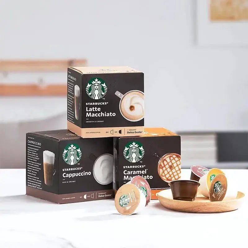 Starbucks Dolce Gusto Coffee Capsule Machine - Quick Bru