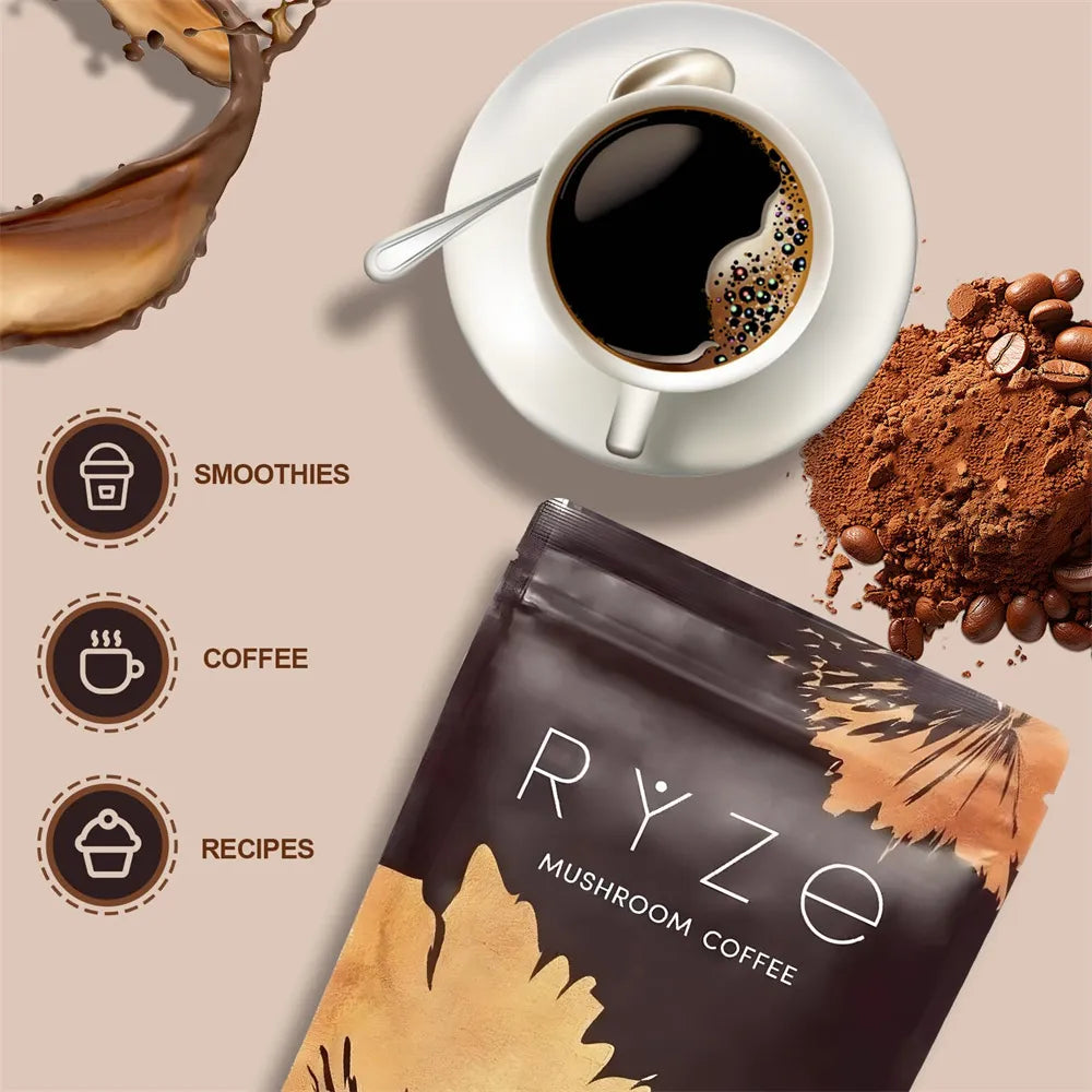 Mushroom Infused Low-Fat Coffee - Quick Bru