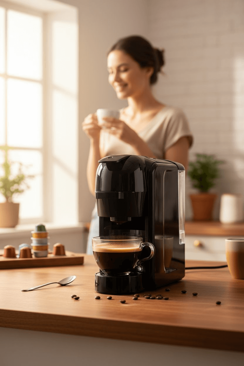 Italian Capsule Coffee Machine