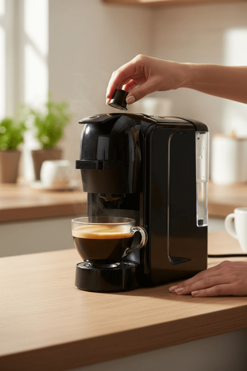 Italian Capsule Coffee Machine