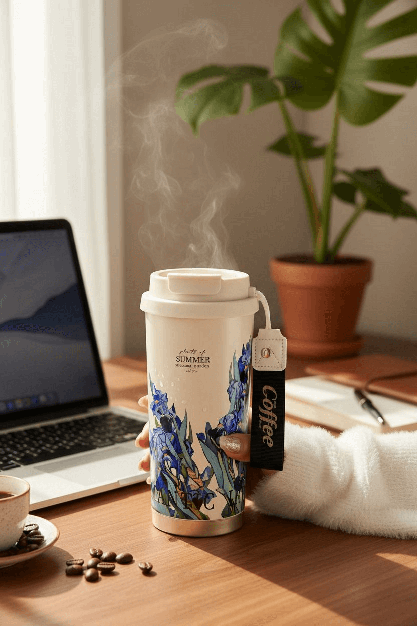 Stainless Steel Portable Coffee Cup