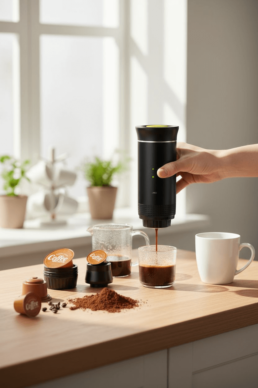 Travel Brew Coffee Maker - Quick Bru