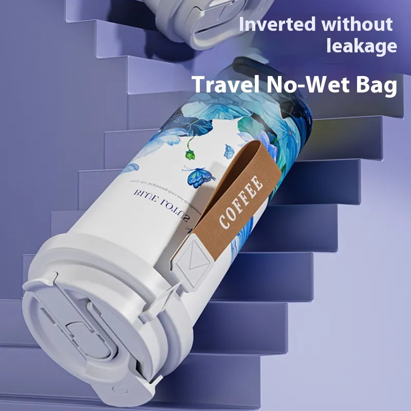 Stainless Steel Portable Coffee Cup - Quick Bru